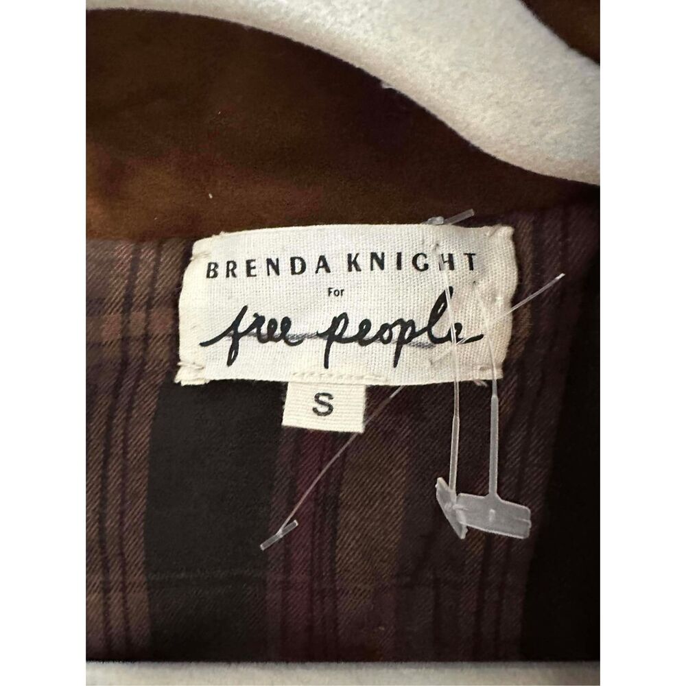 New Free People Nigel Preston Long Ruffle English Coat size S - Picture 7 of 7